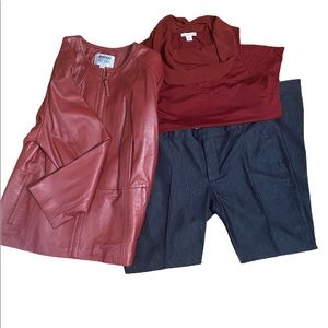 Coldwater creek cowl neck blouse